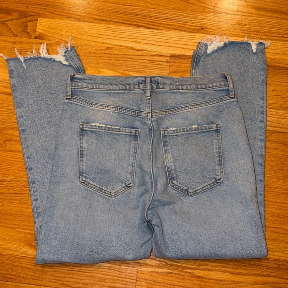 Agolde Riley High Rise Straight Crop Jeans - Picture 9 of 11